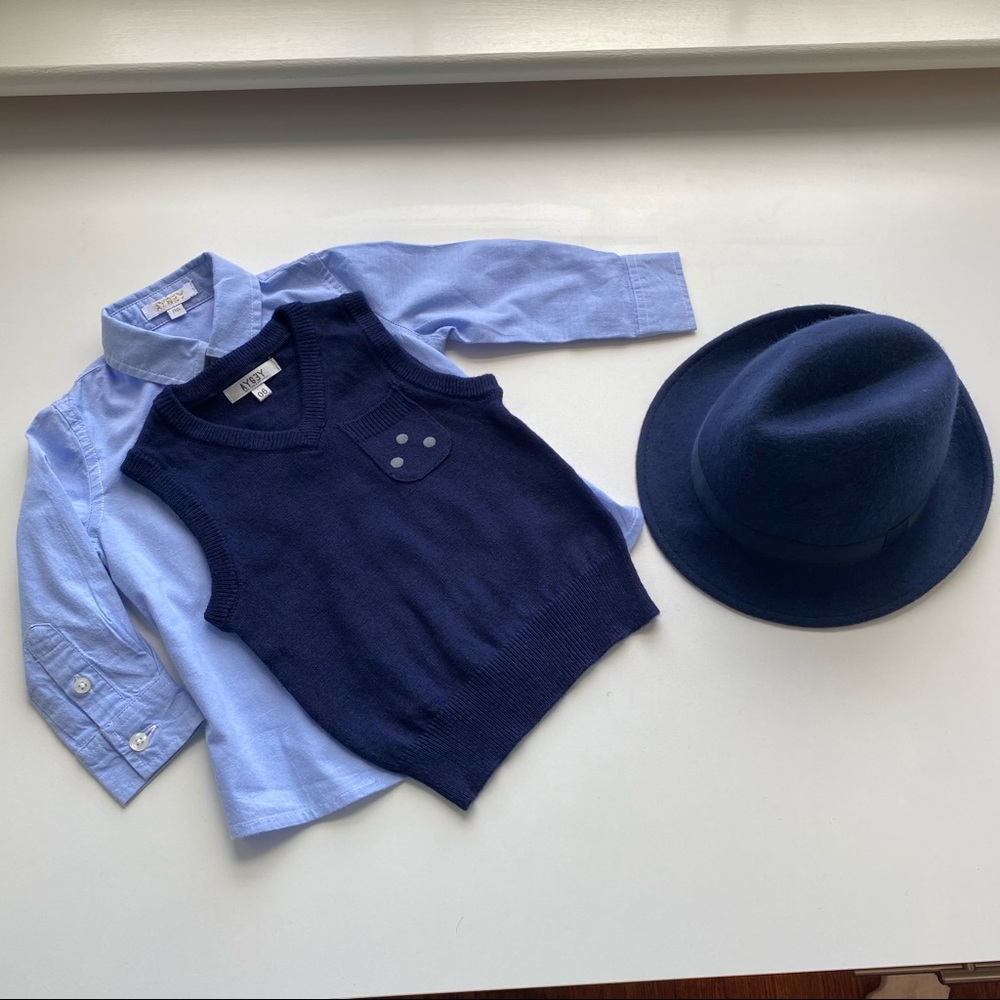 Aegey + Janie and Jack boy bundle 6 months